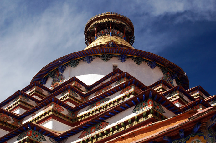 Gyantse Kumbum, Gyantse, Lhasa to Shigatse, Palkhor monastery