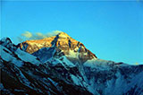Mountains on Tibetan Plateau